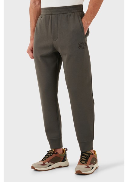 Slim Fit Pamuklu Logolu Beli Lastikli Cepli Pantolon Erkek Pantolon 8N1PT0 1jhsz 06K0