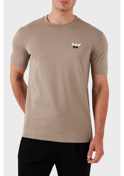 Pamuklu Slim Fit Bisiklet Yaka T Shirt Erkek T Shirt 6D1TM1 1jocz 0154