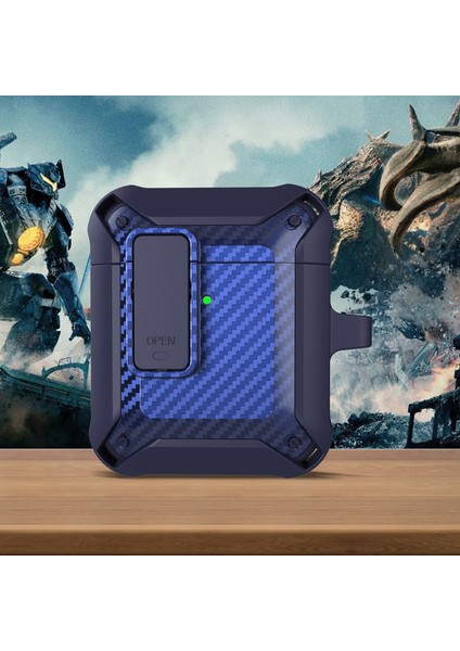 Taşınabilir 2 In 1 Tpu + Pc Çerçeve Darbeye Dayanıklı Şarj Airpods için Anti Damla Koruyucu 1 2 Kulaklık Kılıfı (Yurt Dışından) fiyatları