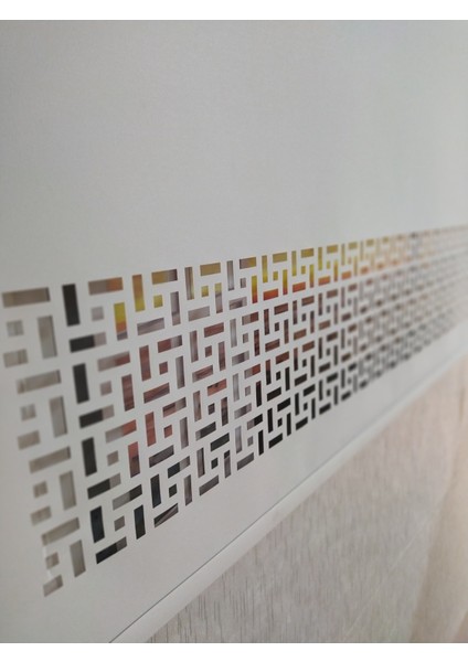 Ekru Lazer Kesim Modern Stor Güneşlik Perde fırsatları