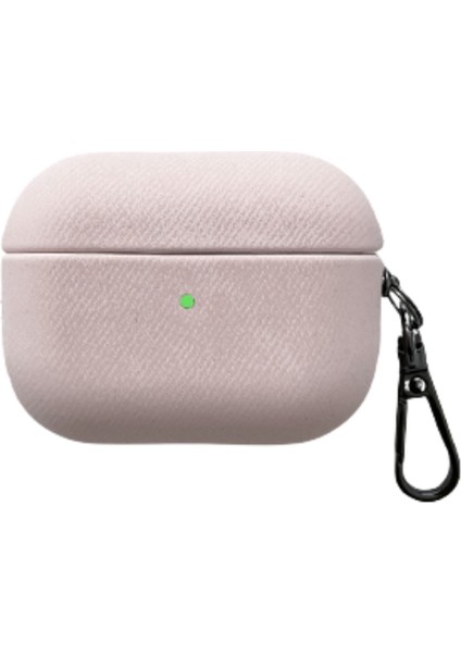 Apple Airpods Pro 2 için tooth Koruyucu Süet Doku Metal Tokalı Tpu Kulaklık Kılıfı (Yurt Dışından)