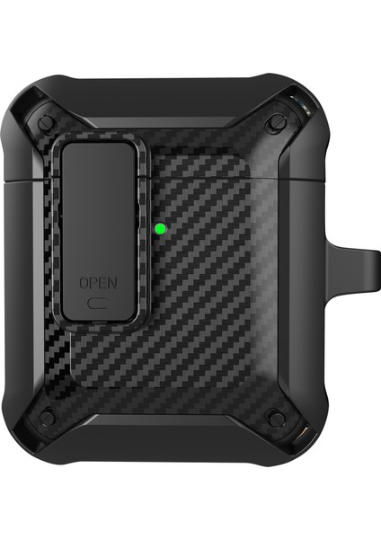 Taşınabilir 2 In 1 Tpu + Pc Çerçeve Darbeye Dayanıklı Şarj Airpods için Anti Damla Koruyucu 1 2 Kulaklık Kılıfı (Yurt Dışından)