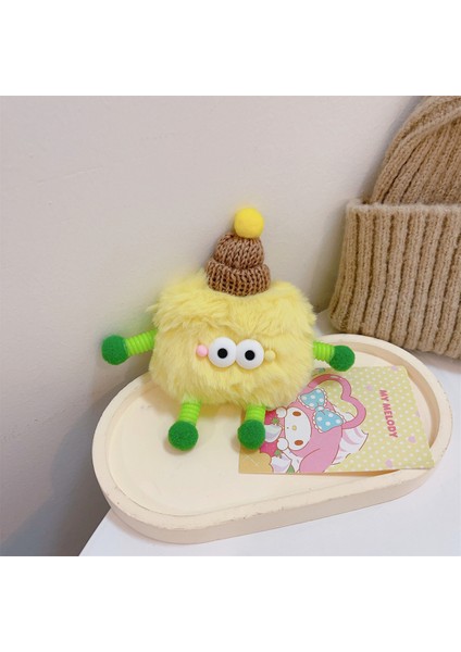 Airpods Pro 2 için Peluş Kabarık Sıcak 3D Karikatür Bahar Adam Kulaklık Kılıfı (Yurt Dışından) fiyatları