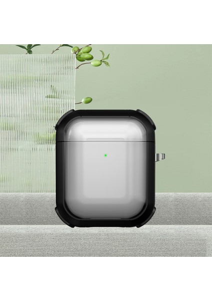 Apple Airpods için 2016 2019 Airpods Kablosuz 2019 Pc+Tpu Şeffaf Kulaklık Kılıfı (Yurt Dışından) fiyatları