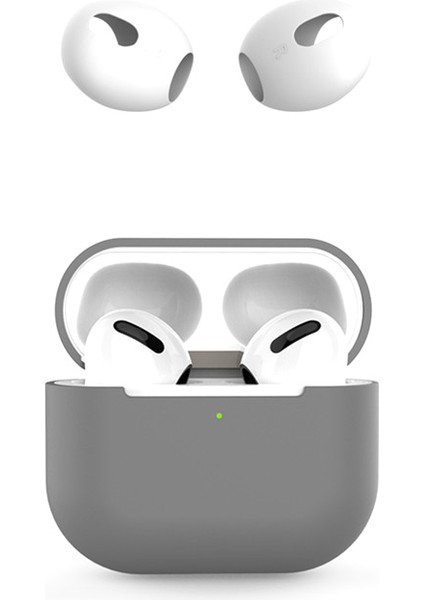 Apple Airpods 3 için Taşınabilir Koruyucu Kulakiçi Kulak Lı Yumuşak Silikon Koruyucu Kulaklık Kılıfı (Yurt Dışından)