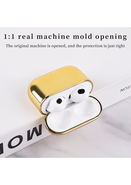Apple Airpods 3 için Saklama Kutusu, Sert Pc Galvanik Tam Koruyucu Kulaklık Kılıfı (Yurt Dışından) fiyatları