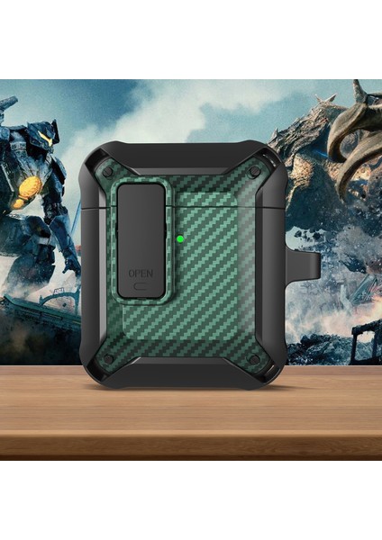 Taşınabilir 2 In 1 Tpu + Pc Çerçeve Darbeye Dayanıklı Şarj Airpods için Anti Damla Koruyucu 1 2 Kulaklık Kılıfı (Yurt Dışından) fiyatları