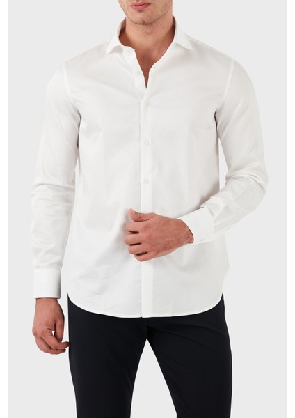 Pamuklu Regular Fit Gömlek Erkek Gömlek 6D1C86 1nıuz F120