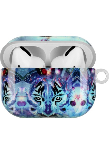 Apple Airpods için Pro Desen Baskı Imd Tpu Kutusu Anti Damla Kabuk Koruyucu İle Kordon Kurt Kulaklık Kılıfı (Yurt Dışından) fiyatları