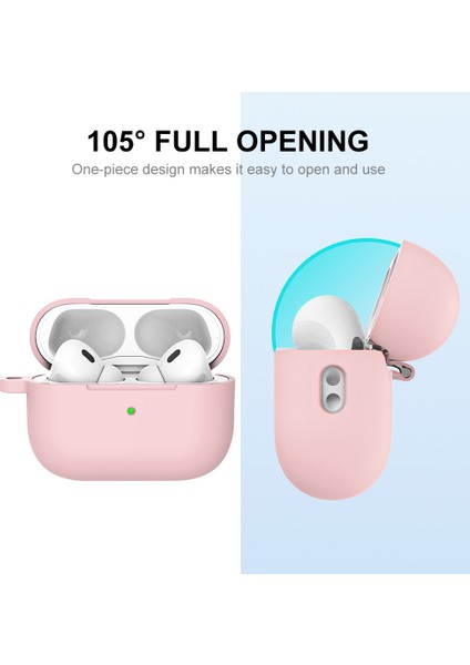 Apple Airpods Pro 2 için tooth Kalınlaşmış Silikon Damla Geçirmez Kanca Kulaklık Kılıfı (Yurt Dışından) fiyatları