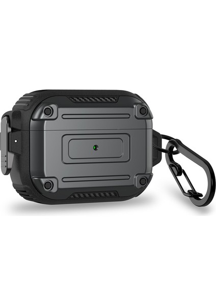 Airpods Pro 2 için Düşmeyi Önleyici Pc+Tpu Asılı Tokalı tooth Kulaklık Kılıfı (Yurt Dışından)