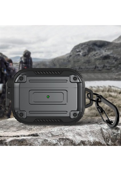 Airpods Pro 2 için Düşmeyi Önleyici Pc+Tpu Asılı Tokalı tooth Kulaklık Kılıfı (Yurt Dışından) fiyatları