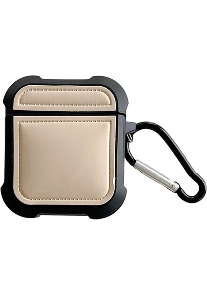 Airpods için İle Şarj 2016 2019 Airpods İle Kablosuz Şarj 2019 Tpu Düşmeyi Önleyici Kayısı Kulaklık Kılıfı (Yurt Dışından)