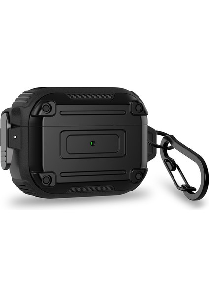 Airpods Pro 2 için Düşmeyi Önleyici Pc+Tpu Asılı Tokalı tooth Kulaklık Kılıfı (Yurt Dışından)