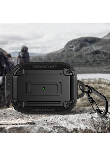 Airpods Pro 2 için Düşmeyi Önleyici Pc+Tpu Asılı Tokalı tooth Kulaklık Kılıfı (Yurt Dışından) fiyatları