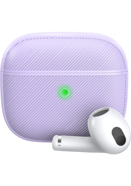 Apple Airpods için 3 Şerit Tam tooth Damla Geçirmez Bölünebilir Yumuşak Silikon Koruyucu Kulaklık Kılıfı (Yurt Dışından)