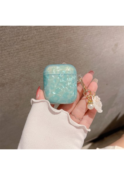 Apple Airpod'Lar için Şarj Lı 2016 2019 Kablosuz Şarj Lı Airpods 2019 Tpu tooth Şarj Kabuk Şekli Kolyeli Kabuk Tahıl Koruyucu Kulaklık Kılıfı (Yurt Dışından) fiyatları