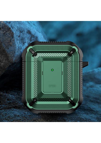 Düşmeyi Önleyen Tpu + Pc 2'Si 1 Arada Koruyucu , Apple Airpod'Lar için Kilitli Tokalı, Şarj Lı 2016 2019 Airpods, Kablosuz Şarj Lı 2019 Tıp 3 Kulaklık Kılıfı (Yurt Dışından) fiyatları