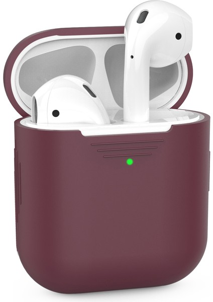 Airpods için Silikon 2016 2019 Airpods Kablosuz 2019 tooth Şarap Kulaklık Kılıfı (Yurt Dışından)