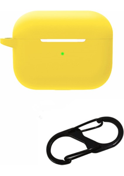 Airpods Pro 2 için tooth Yumuşak Silikon Koruyucu Anti Kayıp Toka İle Drop Proof Kulaklık Kılıfı (Yurt Dışından)