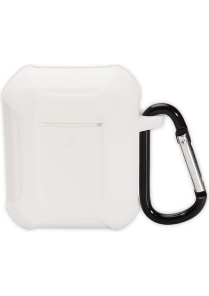 Apple Airpods için 2016 2019 Airpods Kablosuz 2019 Zırhlı Kalınlaştırılmış Silikon Koruyucu Kulaklık Kılıfı (Yurt Dışından)