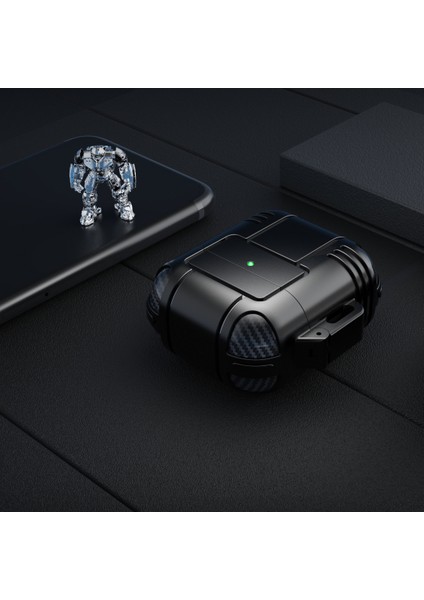 Robot Şekli Tpu Anti Damla Kulakiçi Koruyucu Çizilmeye Dayanıklı Taşınabilir Şarj Airpods için Kayış İle 1 2 Kulaklık Kılıfı (Yurt Dışından) fiyatları