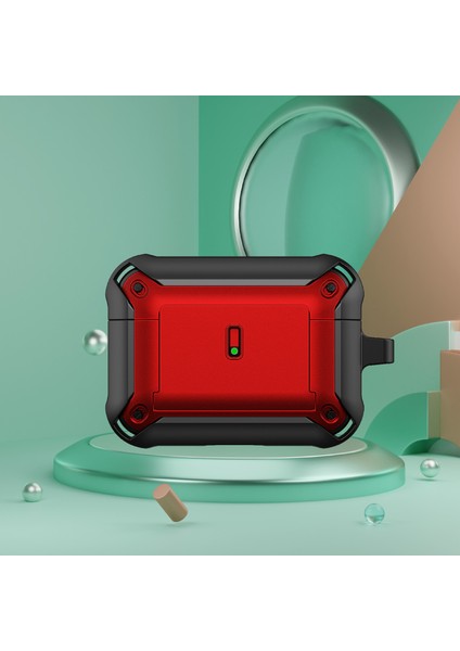 Apple Airpods Pro için Çift Renkli Koruyucu Kaydırarak Açılır Tpu+Pc Kulaklık Kılıfı (Yurt Dışından) fiyatları