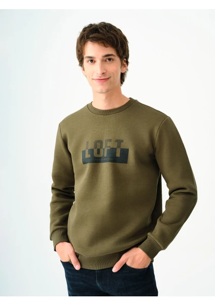 Regular Fit Erkek Sweatshirt