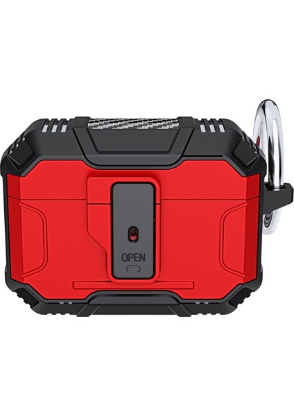 Kulakiçi Şarj Koruyucu Apple Airpods Pro Yumuşak Tpu + Pc Çizilmeye Dayanıklı Kulaklık Kılıfı (Yurt Dışından)