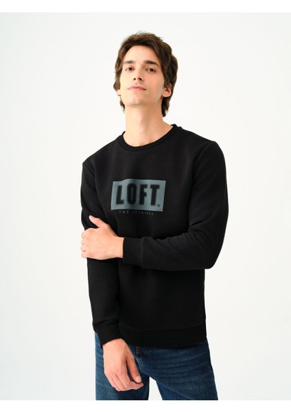 Regular Fit Erkek Sweatshirt