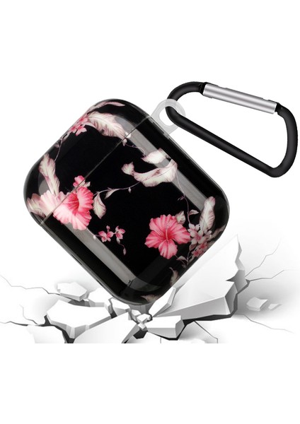 Apple Airpods için Şarj Lı 2016 2019 Kablosuz Şarj Lı Airpods 2019 Imd Desen Baskı Kanca Ormangülü İle Yumuşak Tpu Koruyucu Kulaklık Kılıfı (Yurt Dışından) fiyatları