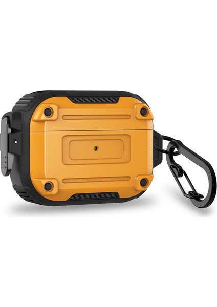 Airpods Pro 2 için Düşmeyi Önleyici Pc+Tpu Asılı Tokalı tooth Kulaklık Kılıfı (Yurt Dışından)