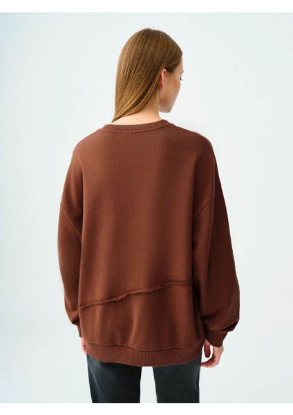 Oversize Kadın Sweatshirt