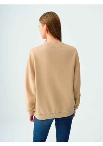 Oversize Kadın Sweatshirt