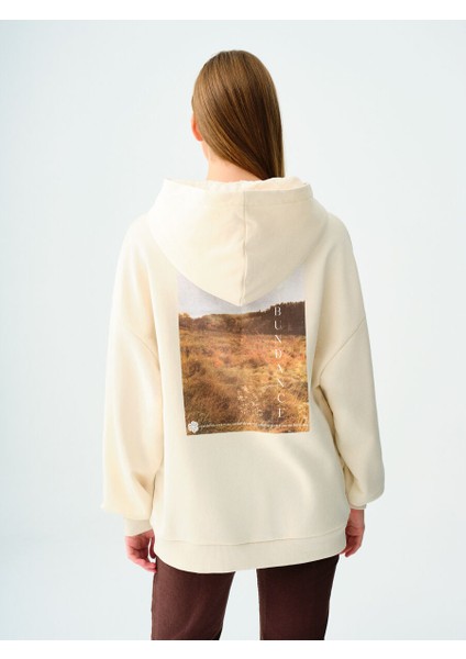 Oversize Kadın Sweatshirt