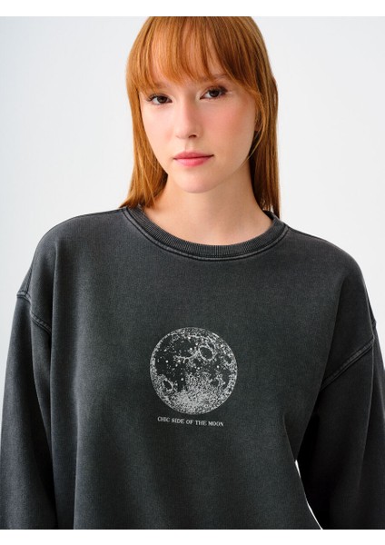 Loose Fit Kadın Sweatshirt fırsatları