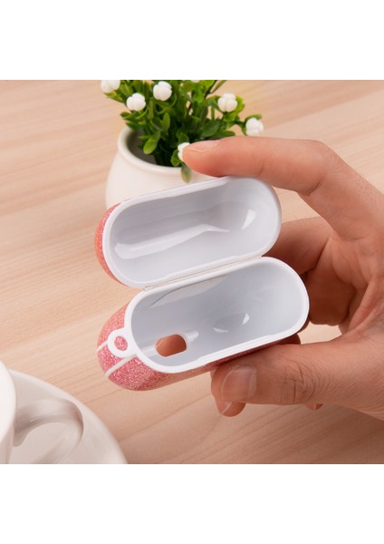 Apple Airpods için 2016 2019 Airpods Kablosuz 2019 Glıtter Tpu+Pu Gümüş Kulaklık Kılıfı (Yurt Dışından) fiyatları