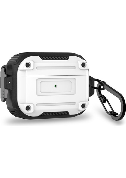 Airpods Pro 2 için Düşmeyi Önleyici Pc+Tpu Asılı Tokalı tooth Kulaklık Kılıfı (Yurt Dışından)