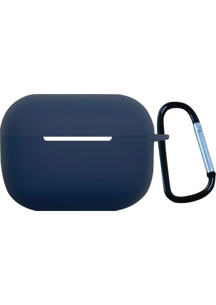 Airpods Pro 2 için 1.3Mm Yumuşak Silikon tooth Koruyucu Anti Kayıp Toka İle Düşme Önleyici Mignight Kulaklık Kılıfı (Yurt Dışından)