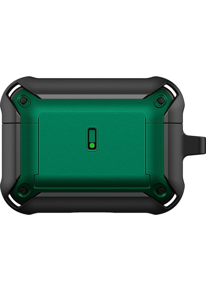 Apple Airpods Pro için Çift Renkli Koruyucu KaydırarakTpu+Pc Kulaklık Kılıfı (Yurt Dışından)