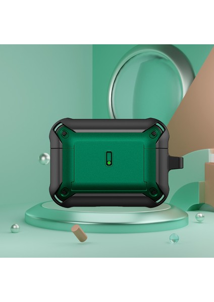 Apple Airpods Pro için Çift Renkli Koruyucu KaydırarakTpu+Pc Kulaklık Kılıfı (Yurt Dışından) fiyatları