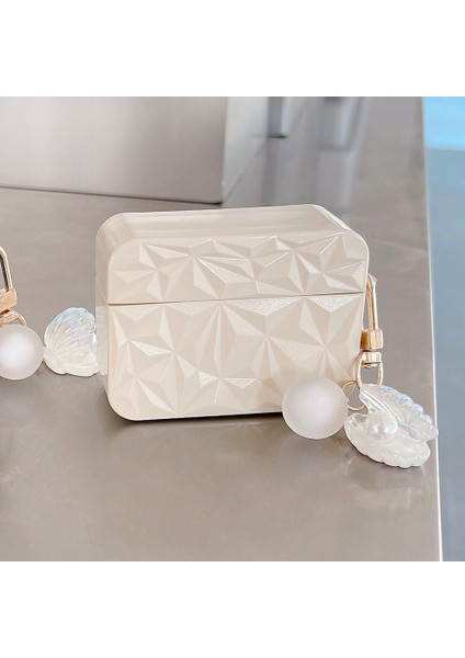 Apple Airpods 3 için Elmas Dokusu Koruyucu Tpu Kabuk Kolye Kulaklık Kılıfı (Yurt Dışından) fiyatları