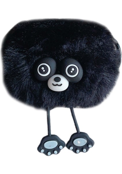 Apple Airpods Pro Peluş Karikatür Rakun Halka Tokalı Kulaklık Kılıfı (Yurt Dışından)