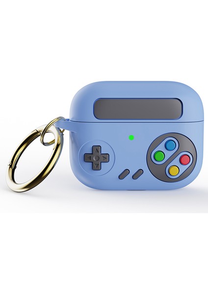 Apple Airpods Pro Silikon Oyun Konsolu Tamı Kulakiçi Halka Tokalı Kulaklık Kılıfı (Yurt Dışından)