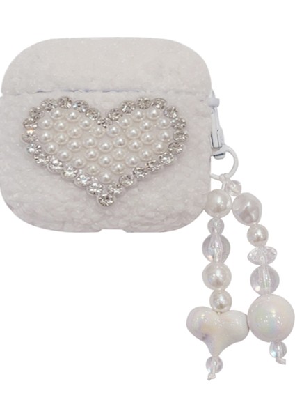 Apple Airpods 3 için Şok Emme Kabarık Sıcak Tpu Kolye İle Kulaklık Kılıfı (Yurt Dışından)