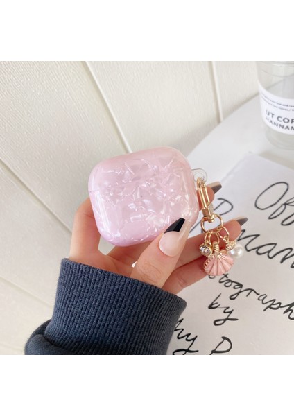 Apple Airpods 3 için Şık Tpu Koruyucu Şık Şarj Kol İle Kabuk Kolye Kulaklık Kılıfı (Yurt Dışından)