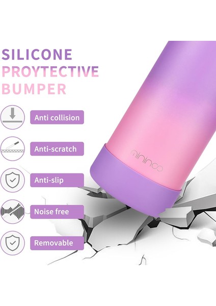 ，，çocuklar Okul Su Şişesi 16 Oz Paslanmaz Çelik Yalıtımlı Su Şişesi Çocuklar Için Kız Erkek Çocuklar Için Saman Kapaklı (Mor / Pembe) (Yurt Dışından) modelleri