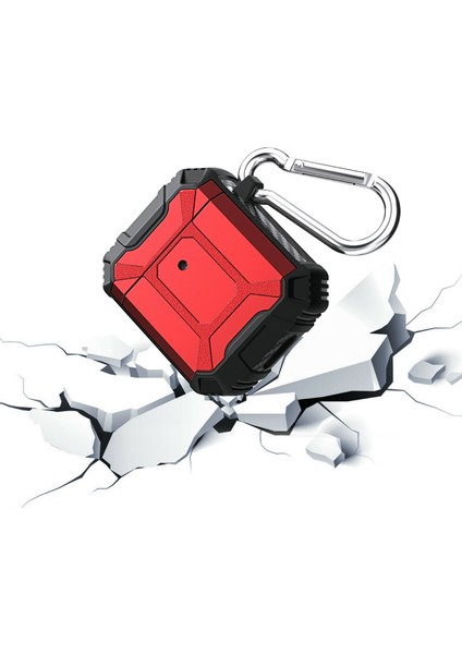 Taşınabilir Darbeye Dayanıklı Tpu Airpods 1 2 için Anahtarlık İle Anti Damla Koruyucu Kulaklık Kılıfı (Yurt Dışından) fiyatları