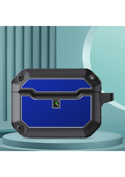 Apple Airpods Pro için Taşıma Çantası Çizilmeye Dayanıklı Tpu+Donanım Anahtarlıklı Kulaklık Kılıfı (Yurt Dışından) fiyatları