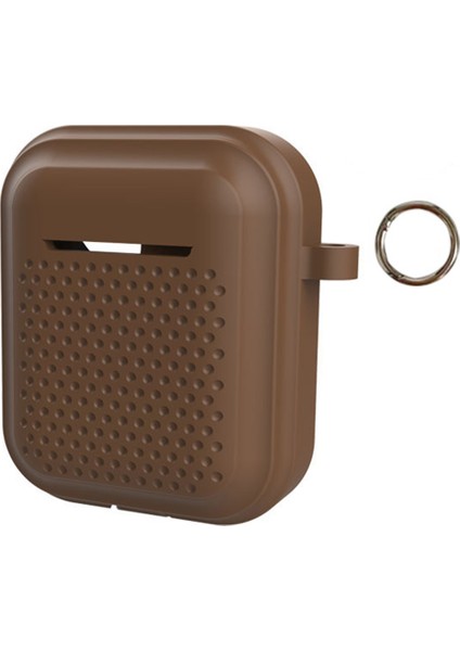 Airpods için Silikon 2016 2019 Kablosuz Airpods 2019 Halka Tokalı Kulaklık Kılıfı (Yurt Dışından)